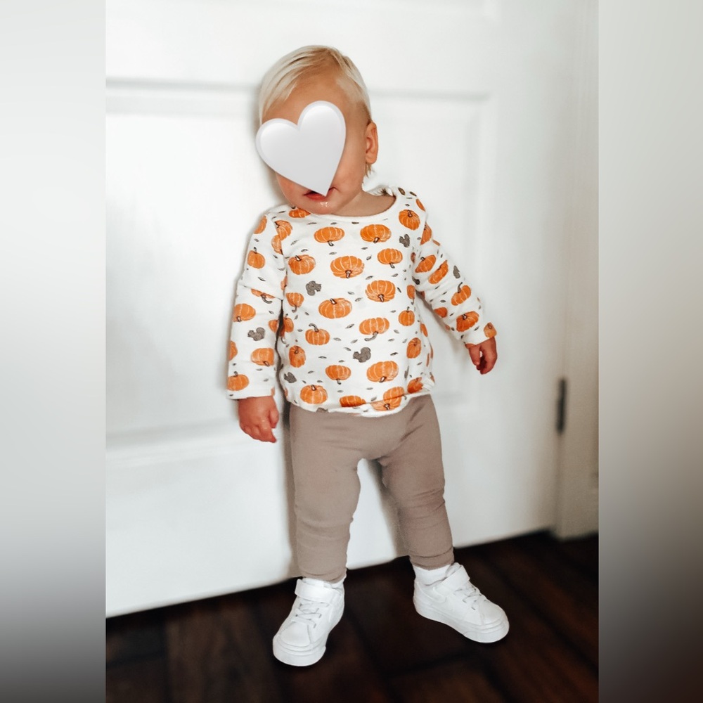 Little Planet Organic Cotton Pumpkin Shirt